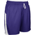 purple / white