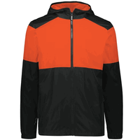 black / orange
