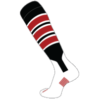 black / red / white