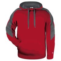 red / charcoal
