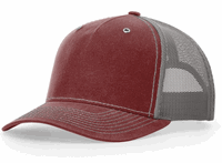 burnt red / charcoal