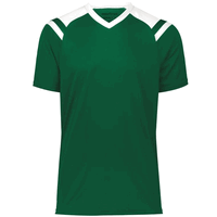 dark green / white