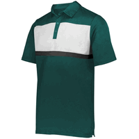 dark green / white