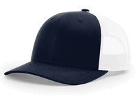 navy / white