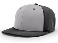 grey panel / black