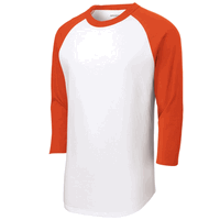 white / deep orange