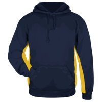 navy / gold