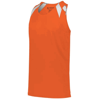 orange / white