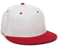 white / red