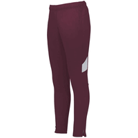 maroon / white