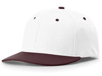 white / maroon