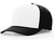 white panel / black