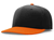 black / orange