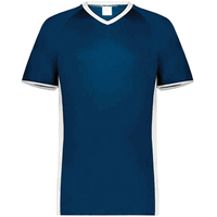 navy / white