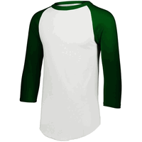 white / dark green