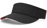 black / red