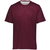 maroon / white