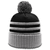 black / grey / white