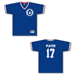 Cubs HG200-CHI Vintage V-Neck Baseball Jerseys