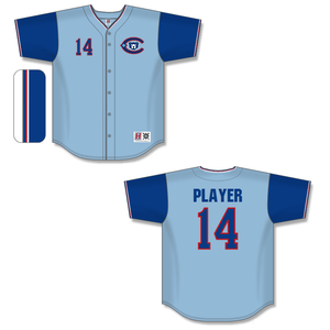 Cubs HG400-CHI Vintage Full Button Baseball Jerseys