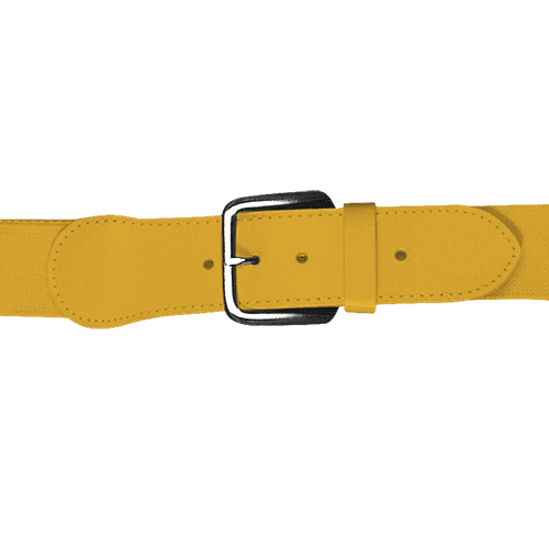 Leather Tab Adjustable Elastic Baseball Belt Nickle Buckle Softball