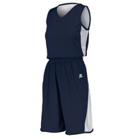 navy / white