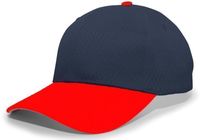 navy / red