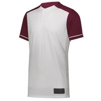 white / maroon