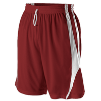 maroon / white