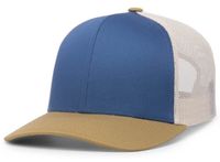 ocean blue - beige / amber