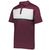 maroon / white