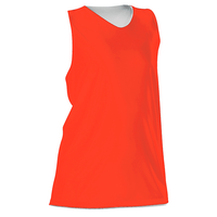 burnt orange / white