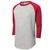 athletic grey / red