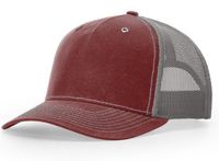 burnt red / charcoal