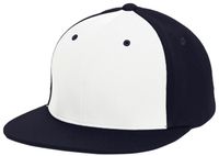 white panel / navy