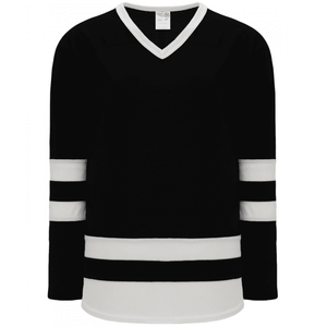 Athletic Knit H6500-221 House League Hockey Jersey - Black / White