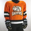 Athletic Knit H6500-474 House League Hockey Jersey - White / Navy / Sky