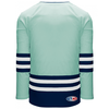 Athletic Knit H8000-421 Pro League Hockey Jersey - Ice Blue / Navy / White
