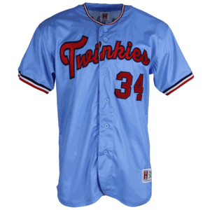 SAMPLE - Homegrown Rib Knit Trim Full Button Tackle Twill Baseball Jersey (SAMP512C)