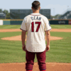 SAMPLE - Homegrown Full Button Tackle Twill Baseball Jersey (SAMP511C)