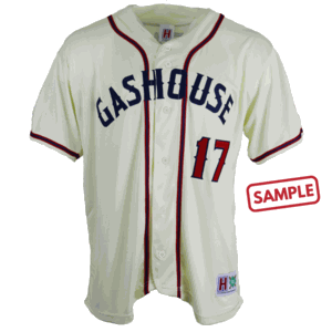 SAMPLE - Homegrown Full Button Tackle Twill Baseball Jersey (SAMP511C)