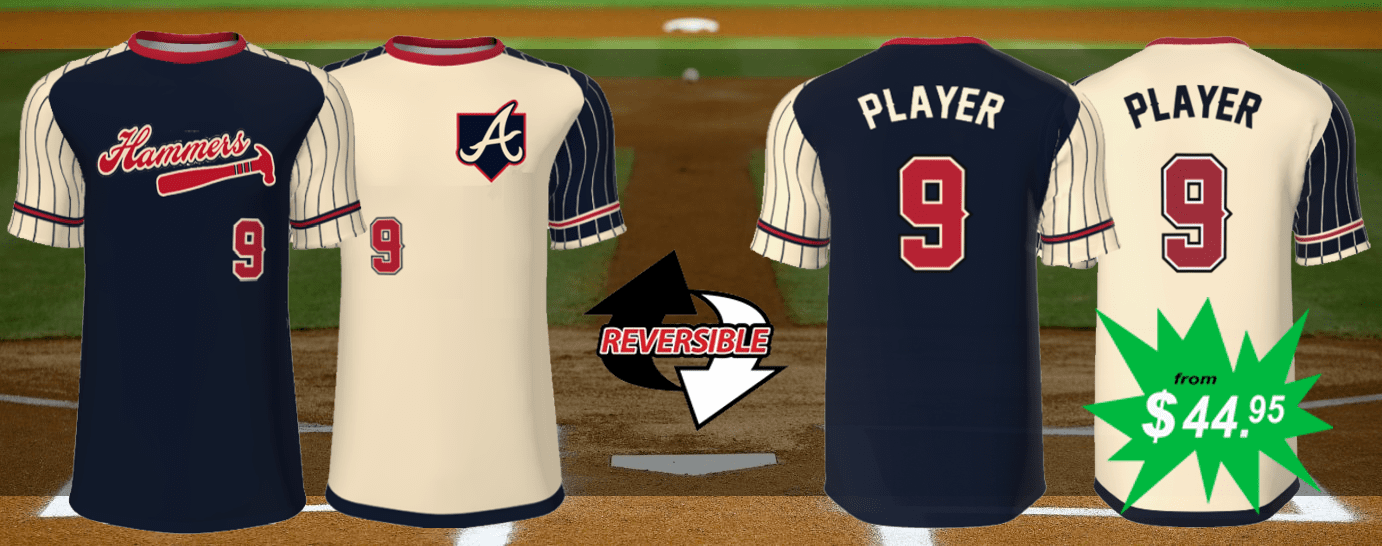 Reversible Baseball Jerseys
