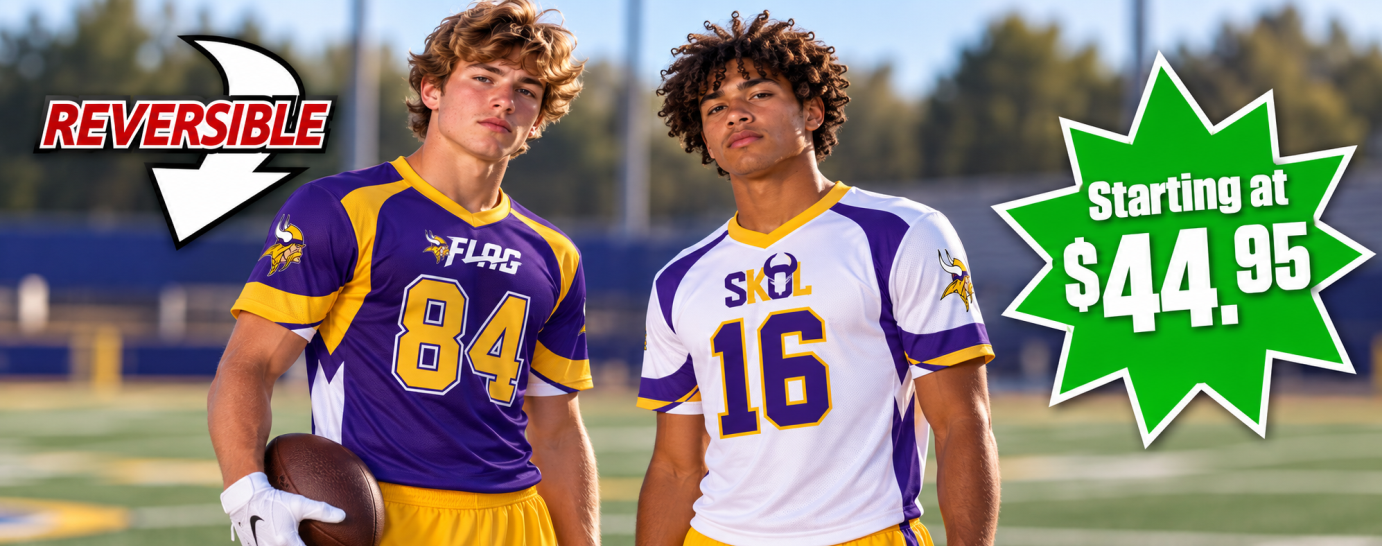 Reversible Flag Football Jerseys