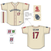 Homegrown 511C Custom Braid Button Up Baseball Jerseys +Twill