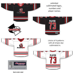 Homegrown 602S Sublimated Reversible Hockey Jerseys