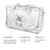 Homegrown 930C Custom Wheeled Hockey Bags w/ Embroidery