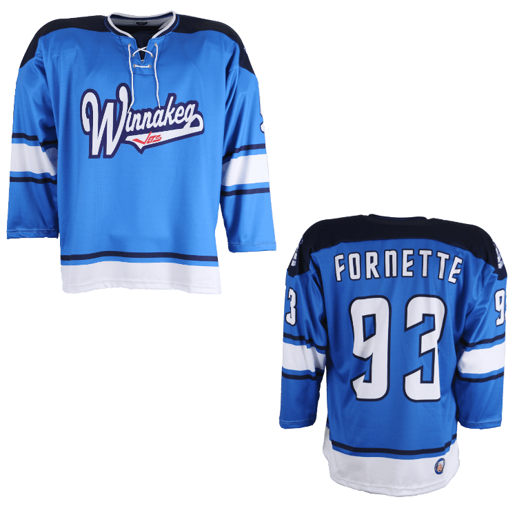 Homegrown Sublimated Hockey Jerseys Lace Up Neck Made In USA