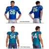 Juice FJF10/F11 Collegiate Sublimated Football Jerseys (Waist Length)