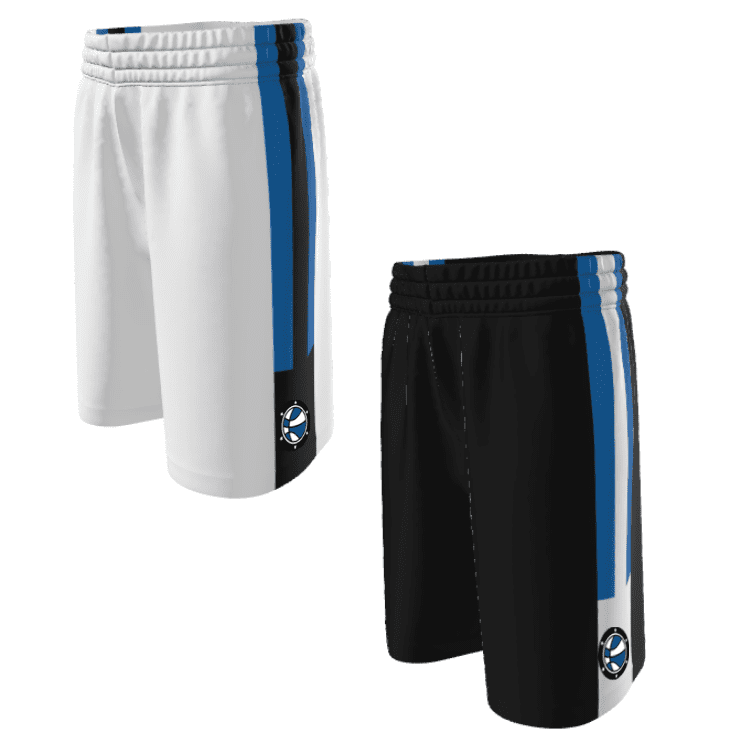 Sublimated Reversible Basketball Shorts Custom Single Ply Juice JBBS6
