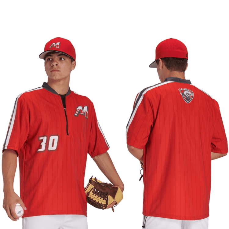 Sublimated Baseball Batting Jacket Juice JBSJ300 Custom Pockets